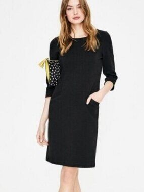 Boden Ottoman Ribbed Shift Dress